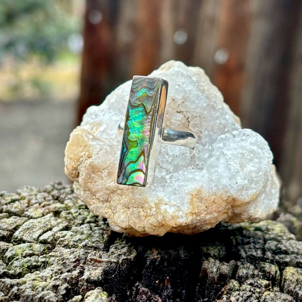 Abalone Shell Ring Shell Ring - Picture 12 of 15